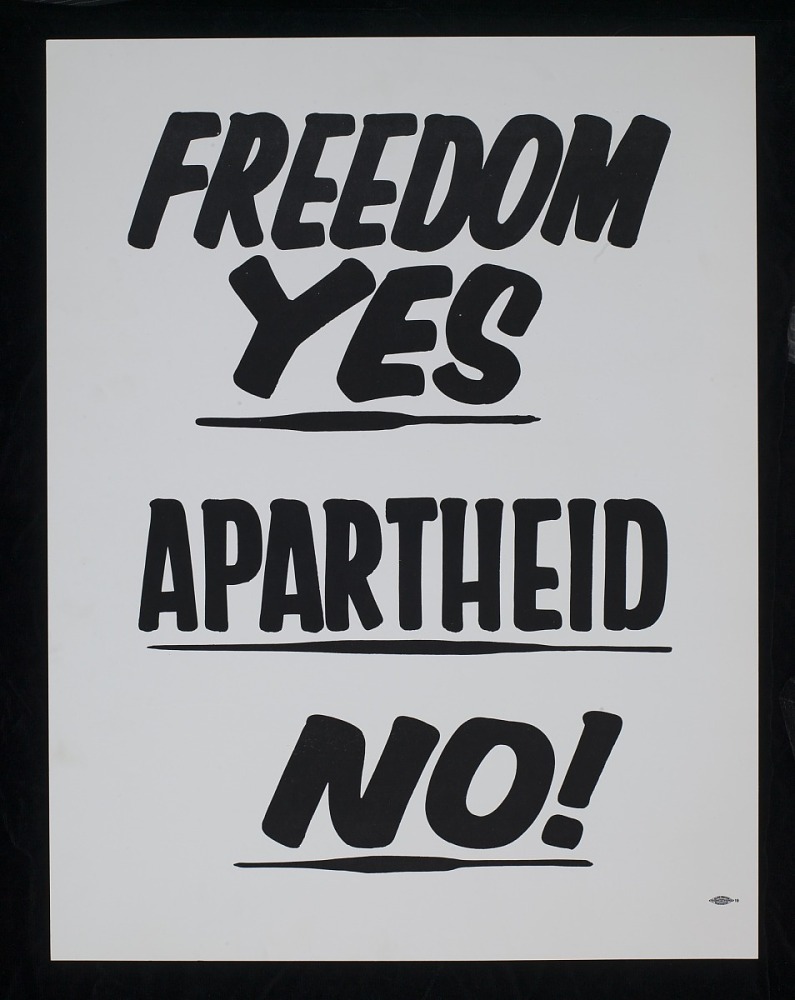 Freedom Yes Apartheid No