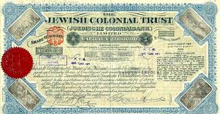 jewish colonial trust