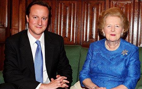David Cameron & Margaret Thatcher: defenders of apartheid
