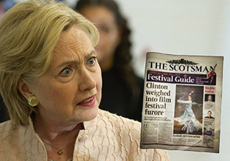 The second most powerful politician in the US Government set up an advisory group in the State Department to work out how to defeat a BDS intiative in Scotland Clinton