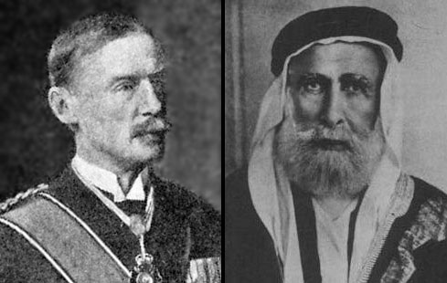 Sir Henry McMahon and Sharif Hussein bin Ali 
