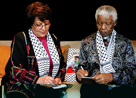 Leila Khaled and Mandela
