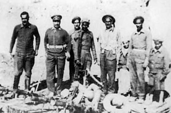 Nasser at Faluja, Palestine