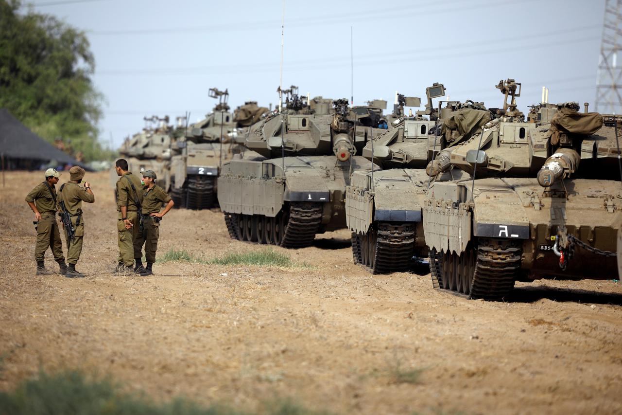 israeli troops gaza