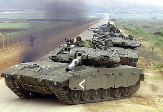 Israel has a lot of tanks...