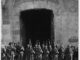 British troops at Jerusalem's Jaffa Gate, December 1917