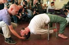 Demonstrating what is allowed in Israel, but only on Palestinians