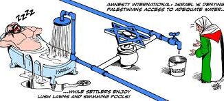 Israel practices a cruel water apartheid