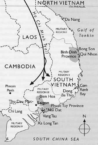 Gone: a state set up by Western powers to deny national self-determination to the people of Vietnam