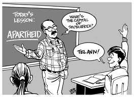 Many are drawing parallels between Israel and apartheid South Africa
