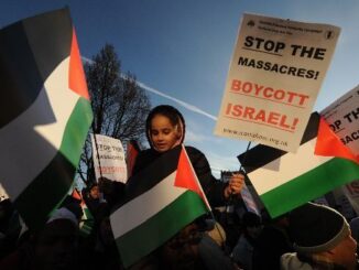 Scottish Demonstration against Israel's 2009/2010 Gaza massacres