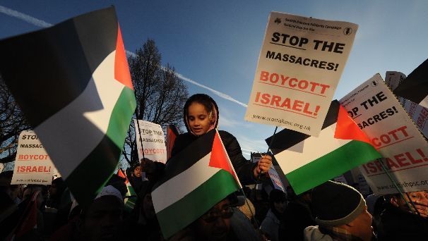 Scottish Demonstration against Israel's 2009/2010 Gaza massacres