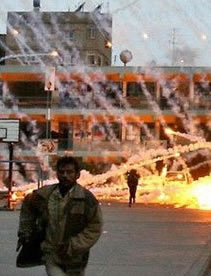 White phosphorous rained on Gaza: Ellman and co. cheered the killers