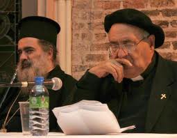 Archbishop Hanna and Fr. Musallam