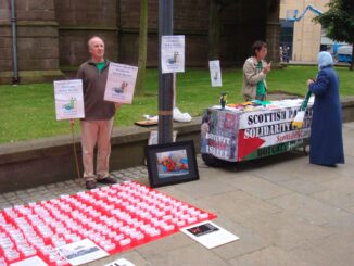 Dundee SPSC members take on Israeli settler company, Ahava