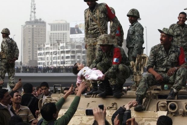 Egyptian army disobeying orders