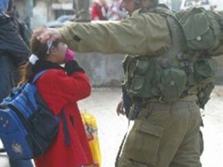 Israeli soldiers attacks schoolgirls