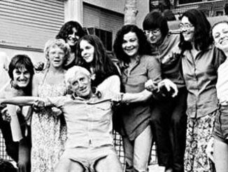 Savile in Israel in 1975