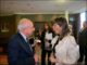 Livnat held a secret reception in an un-named Edinburgh hotel before meeting with Batsheva performers backstage