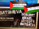 Someone protested Edinburgh Festival Theatre's promotion of Batsheva and Brand Israel