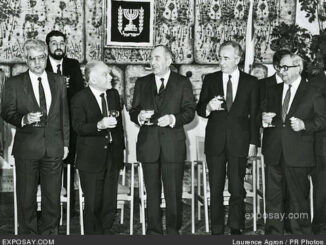 Dead but not forgotten: a late obituary to Yitzhak Shamir (3rd from left) - a pro-Nazi who became Prime Minister of Israel