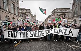 This SPSC banner has been out on demonstrations so many years