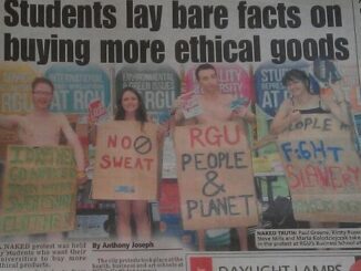 Stripping off for justice