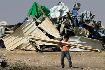 Kark's words were acted upon - Arakib Village was demolished more than 30 times