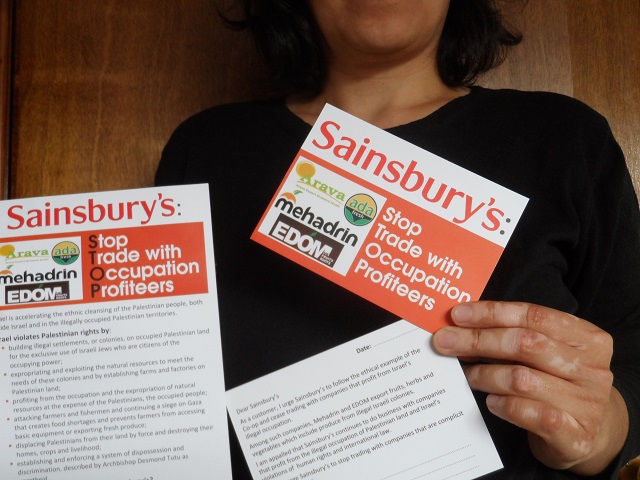 Postcard leaflet