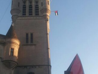 Aberdeen City Council flies the Palestinian flag on UN Day of Solidarity with the Palestinian People