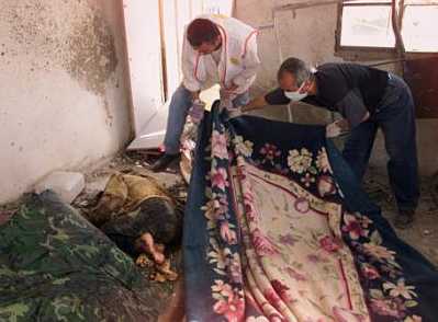 red cross Jenin camp 2002