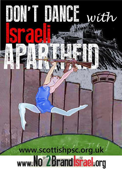 Don't Dance with Israeli Apartheid 2016