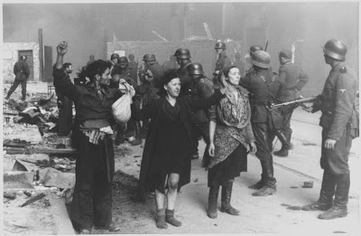 Jewish resistance fighters are captured