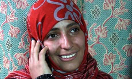 Tawakul Karman, Yemeni winner of 2011 Nobel Peace Prize and Al Islah Party member Tawakkul Karman profile 007