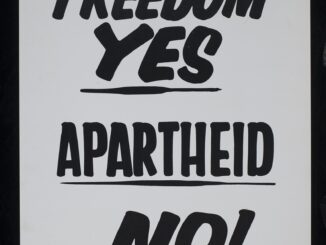 Freedom Yes Apartheid No