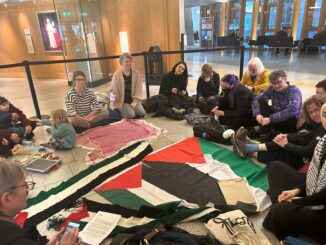 Scottish Parliament sit-in