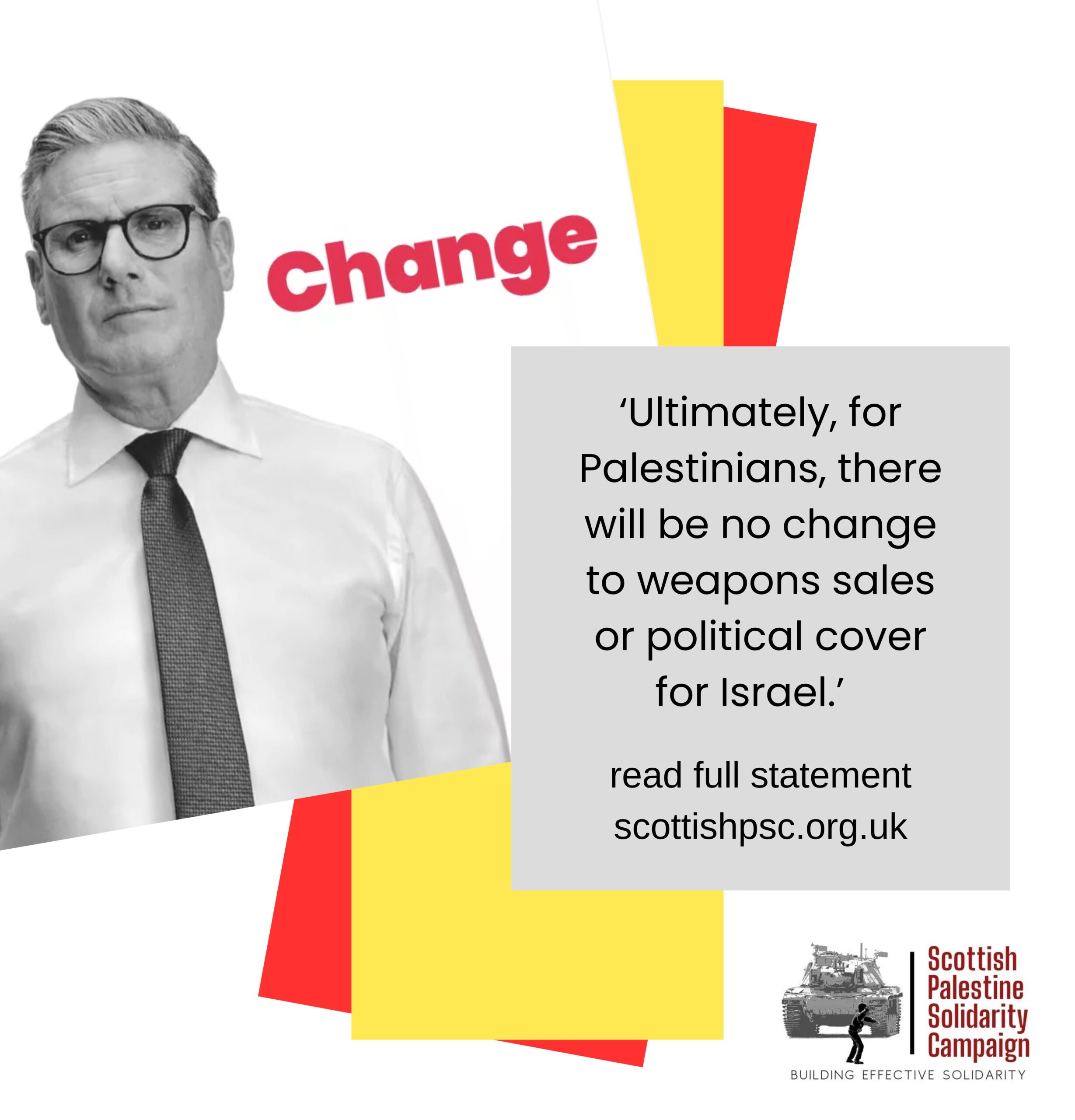 No change for Palestinians