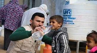 water in Gaza