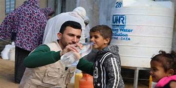 water in Gaza