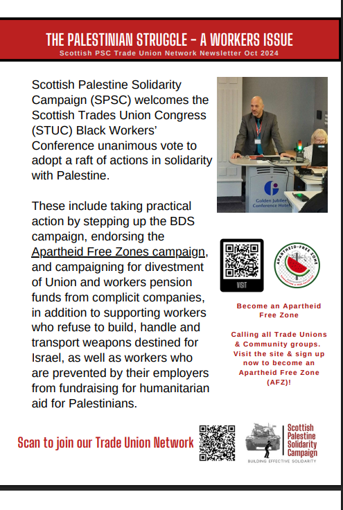 SPSC Trade Union Newsletter Oct 2024