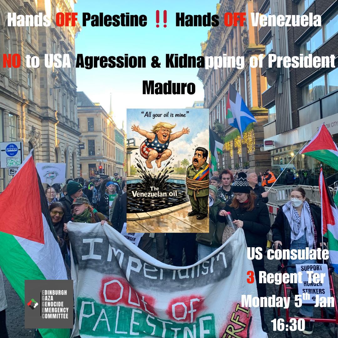 Edinburgh Demo: No to US Terror